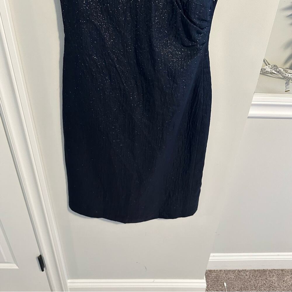 Tocca Midnight Blue Metallic Mini Dress XS - Picture 7 of 12